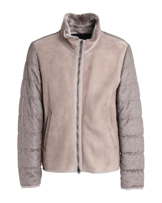 Herno Brown Shearling & Teddy for men