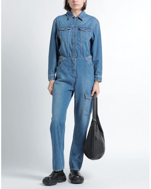 Pinko Blue Jumpsuit