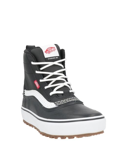 Vans Black Sneakers Leather for men