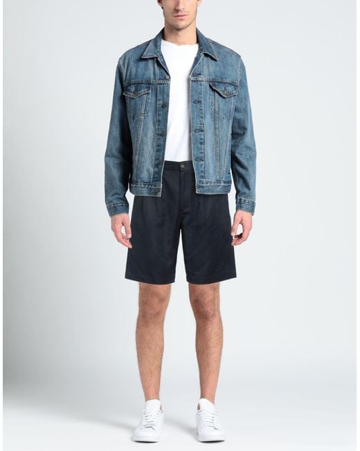 MACIEL Blue Shorts & Bermuda Shorts Cotton, Linen for men