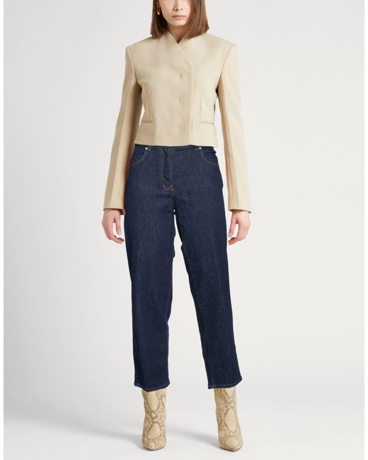 Peserico Blue Jeans Cotton, Polyester, Elastane