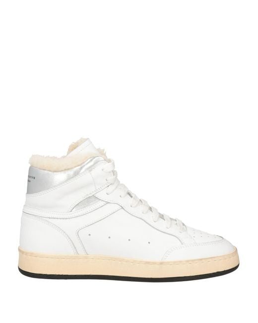 Officine Creative White Sneakers Leather