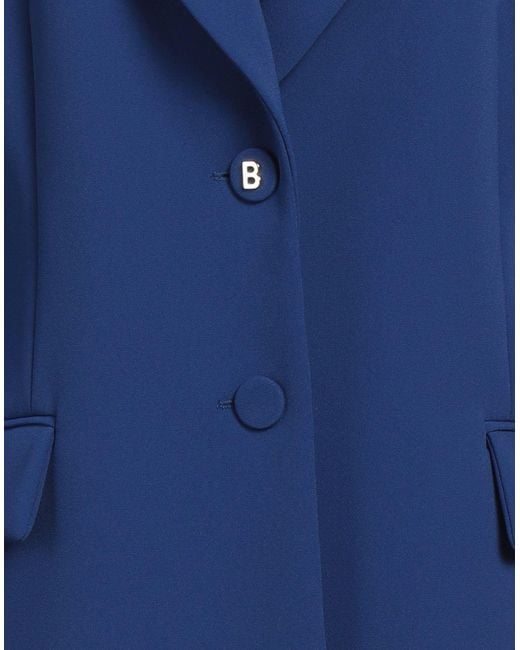 Blugirl Blumarine Blue Blazer Polyester, Elastane
