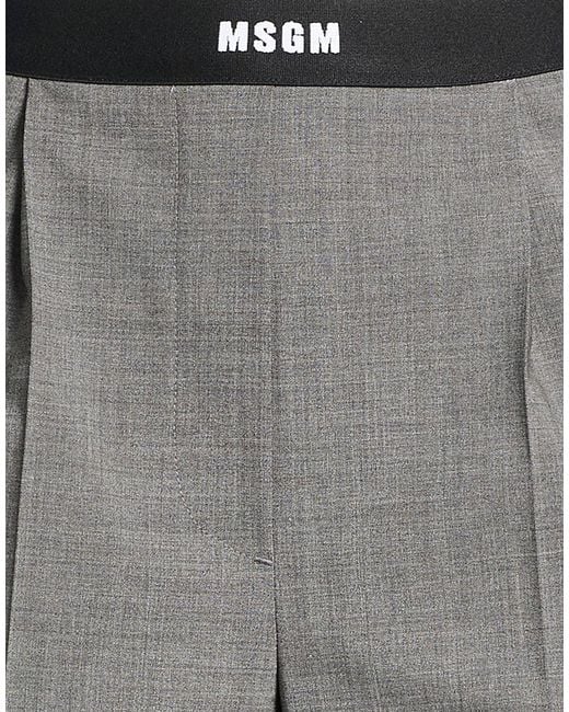 MSGM Gray Trouser