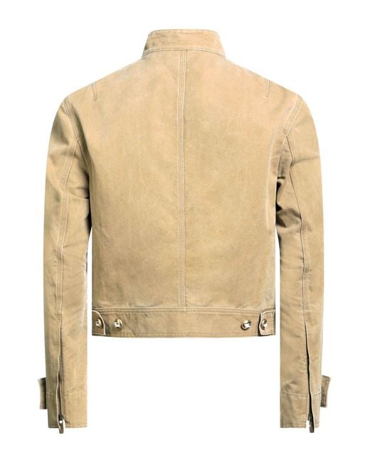 Burberry Natural Jacket Cotton for men