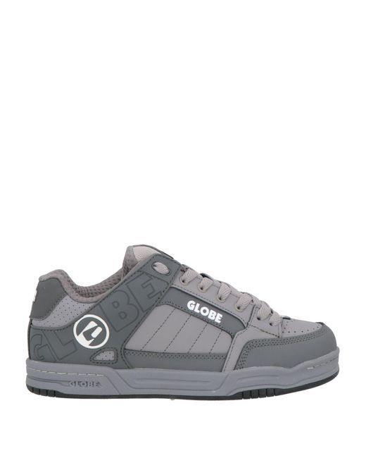 Globe Gray Sneakers Leather, Rubber for men