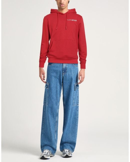 Philipp Plein Red Sweatshirt Cotton for men