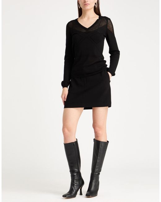 High Black Jumper