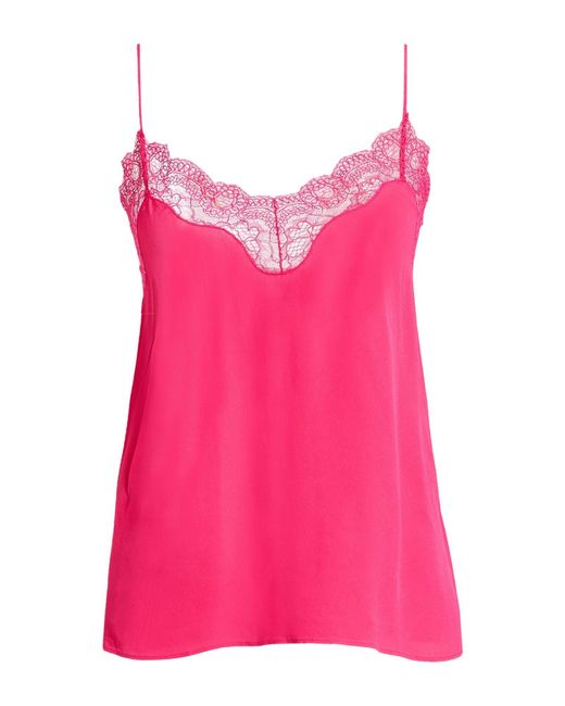 Patrizia Pepe Pink Top Viscose, Polyamide
