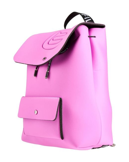 La Fille Des Fleurs Pink Rucksack