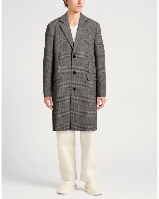 AllSaints Gray Coat for men