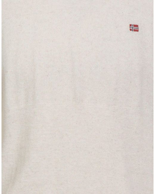 Napapijri White Sweaters for men