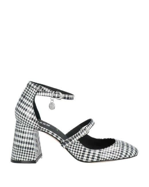 MSGM White Pumps Leather