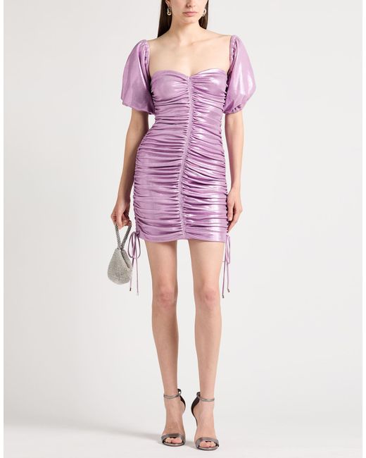 Twinset Purple Mini Dress