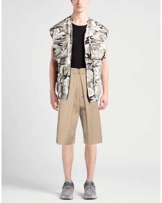 Givenchy Natural Sand Shorts & Bermuda Shorts Polyester, Cotton for men