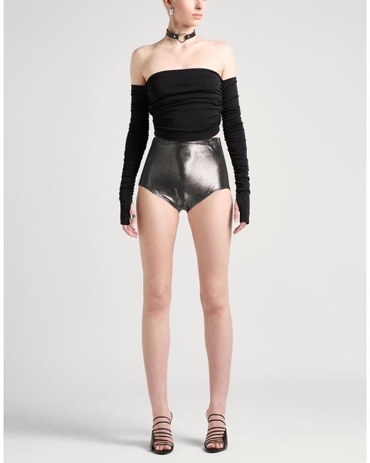 Rick Owens Gray Shorts & Bermuda Shorts