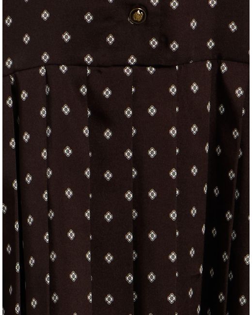 Sandro Black Mini Dress Polyester