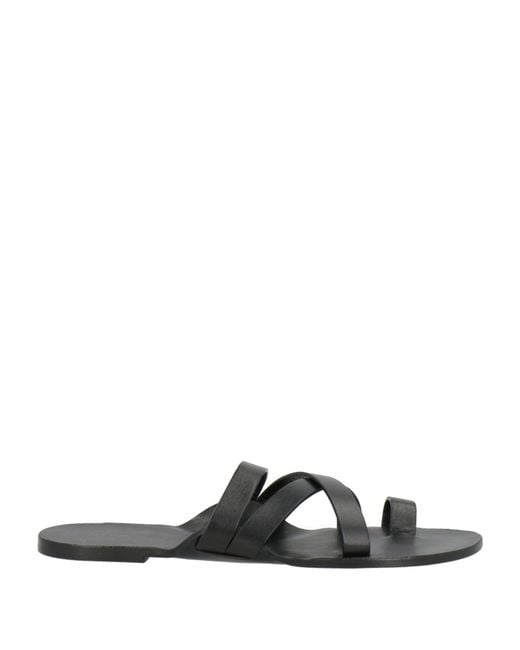 The Row White Thong Sandal