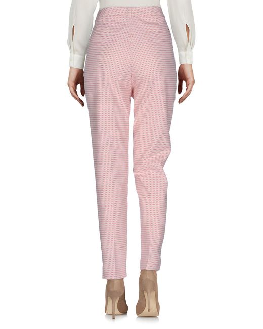Armani Jeans Cotton Casual Pants in Light Pink (Pink) - Lyst