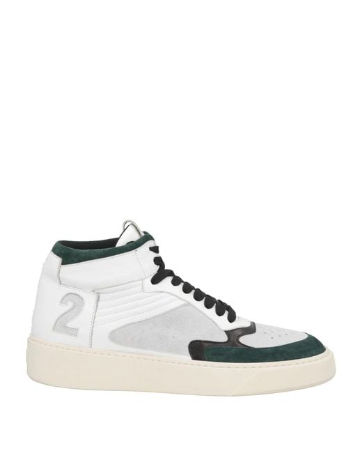 BLOCKS 79 Green Dark Sneakers Leather for men