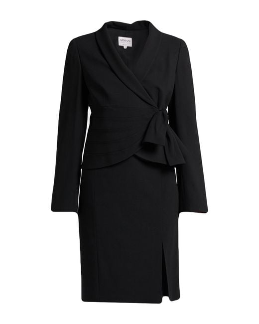 Armani Collezioni Black Co-Ord Virgin Wool
