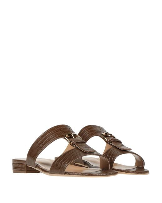Sergio Rossi Brown Sandals