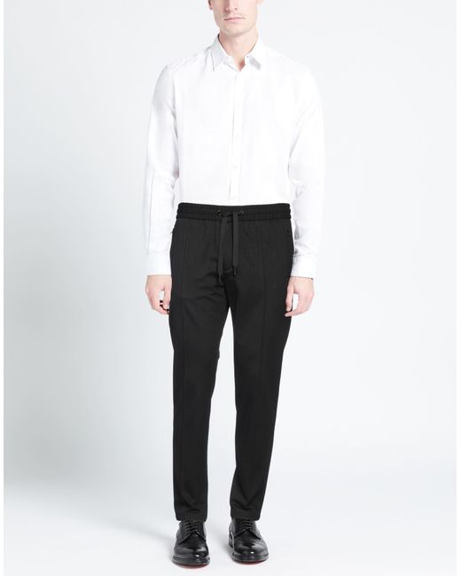 Dolce & Gabbana Black Trouser for men