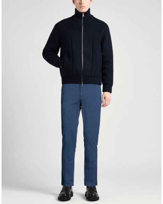 Hackett Blue Pants Cotton, Elastane for men