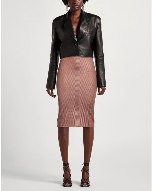 Gonna Midi di Elisabetta Franchi in Multicolor