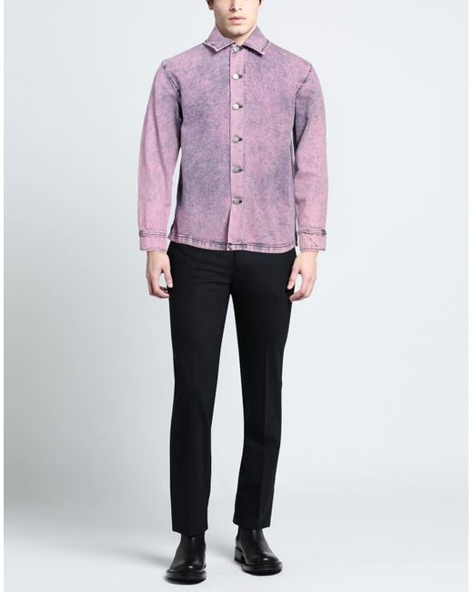 Sandro Purple Denim Outerwear for men