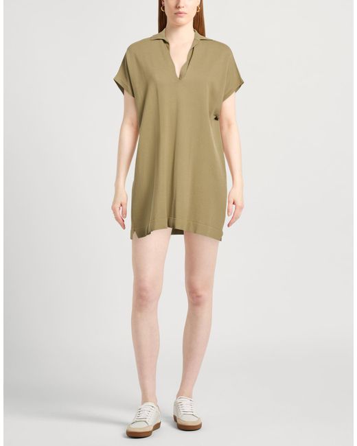 Alpha Studio Green Mini Dress