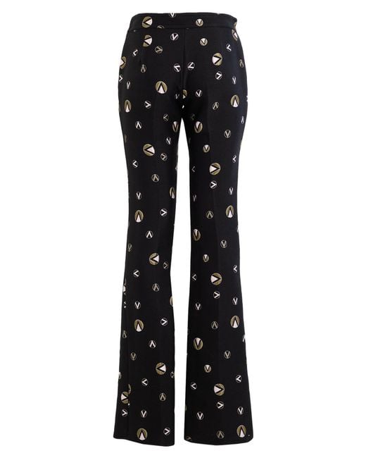 Giambattista Valli Black Pants Polyester, Acrylic, Wool, Acetate, Textile Fibers
