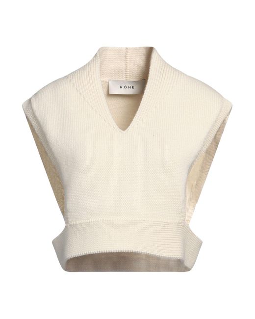 Rohe Natural Ivory Sweater Wool