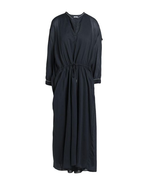 Peserico Blue Midi Dress