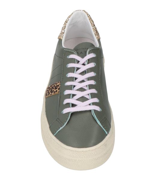 Date Gray Sneakers Leather