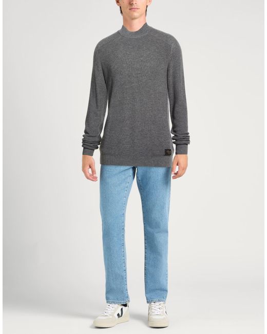 Roberto Cavalli Gray Turtlenecks for men