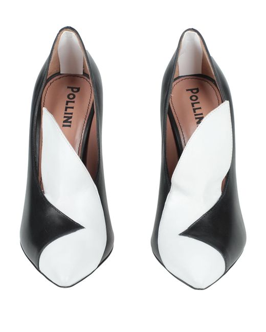 Pollini White Pumps Soft Leather