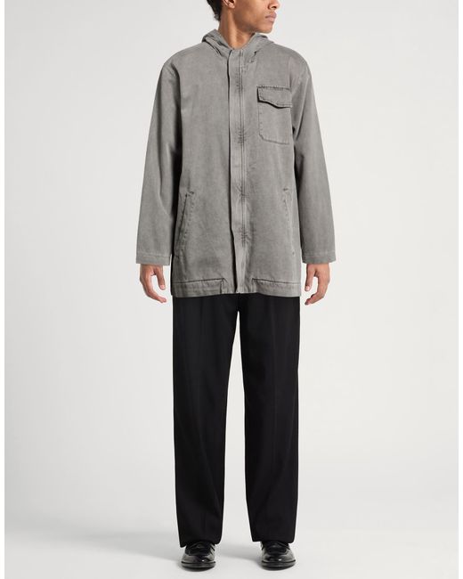 Crossley Gray Denim Outerwear for men
