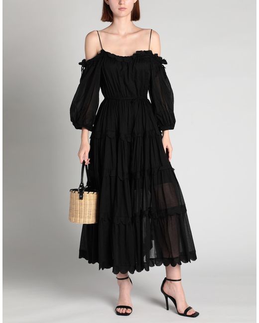 MEIMEIJ Black Maxi Dress