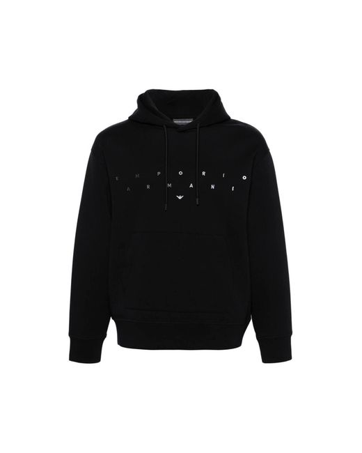 Emporio Armani Sweatshirt in Black für Herren