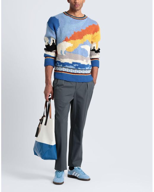 DSquared² Blue Jumper for men