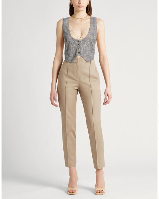Liu Jo Gray Tailored Vests