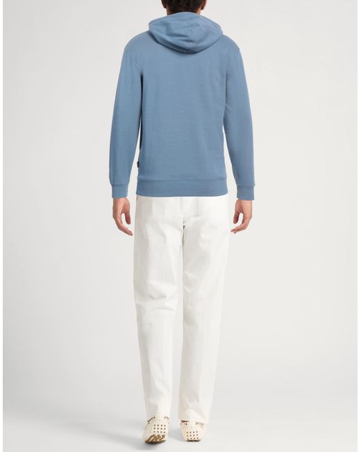 Barbour Blue Pastel Sweatshirt Cotton for men