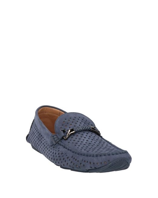 Baldinini Blue Loafers for men