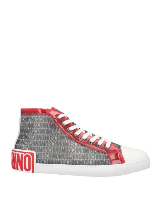 Moschino Red Trainers for men
