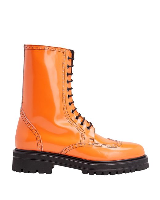 8 by YOOX Orange Boot for men