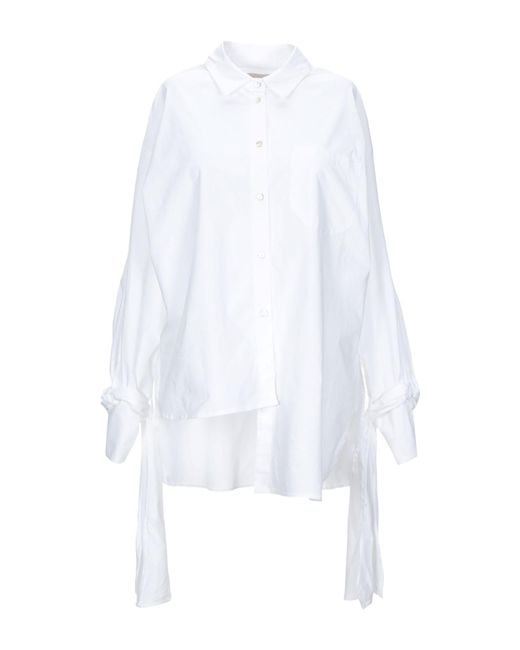 ..,merci Camicia da donna di colore bianco ..,merci Camicia da donna di colore bianco