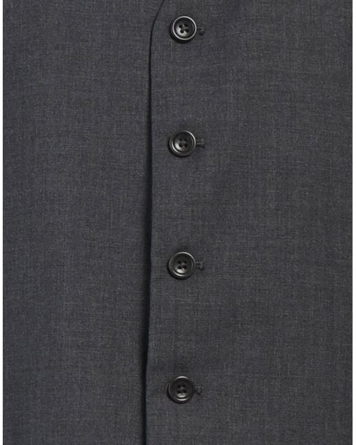 Angelo Nardelli Black Waistcoat for men