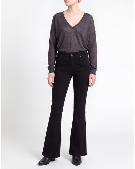 Zadig & Voltaire Black Jeans Cotton, Elastane