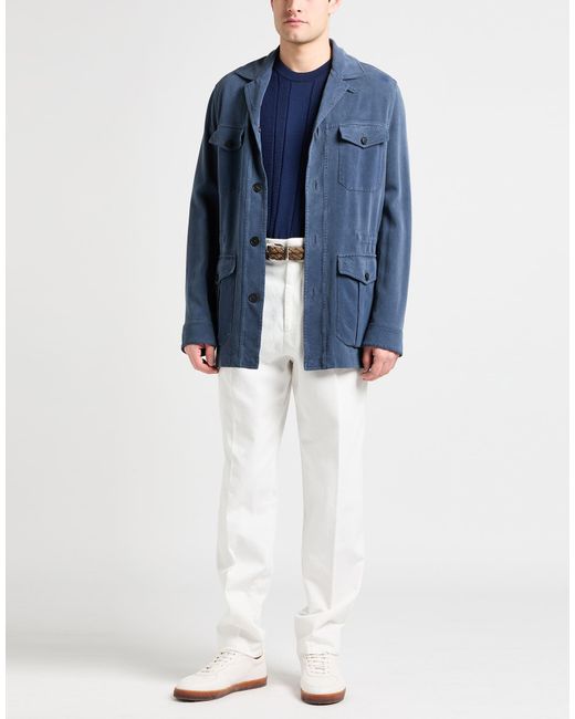 Brioni Blue Jacket for men